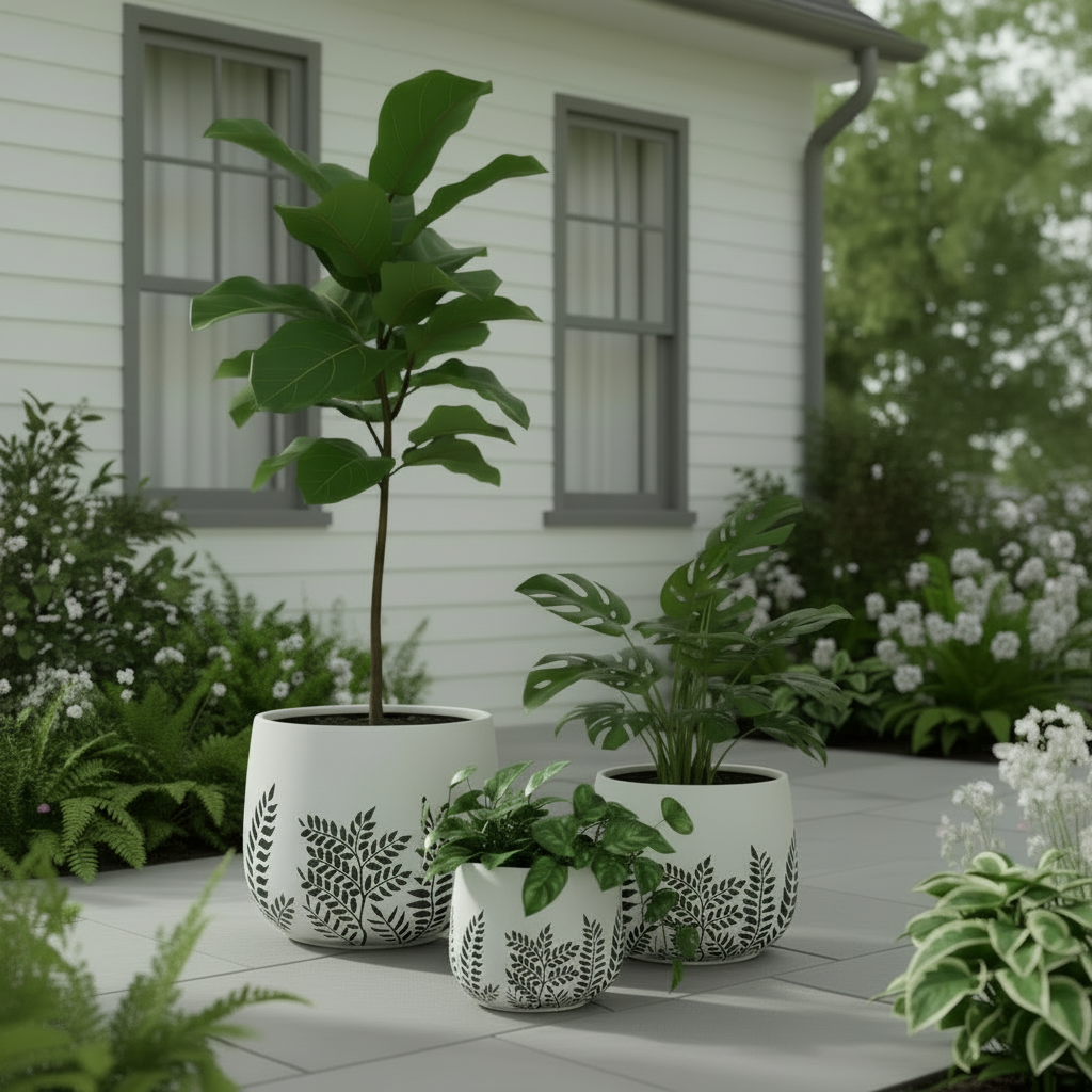 Bunge Fern Trio Large