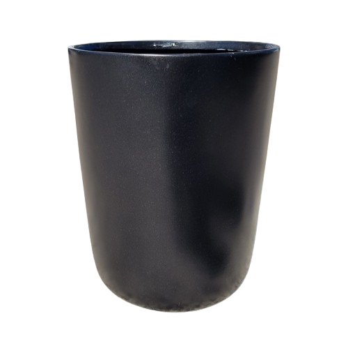 Long John Fibreglass Pot Matte Black