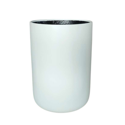 Long John Fibreglass Pot Matte White