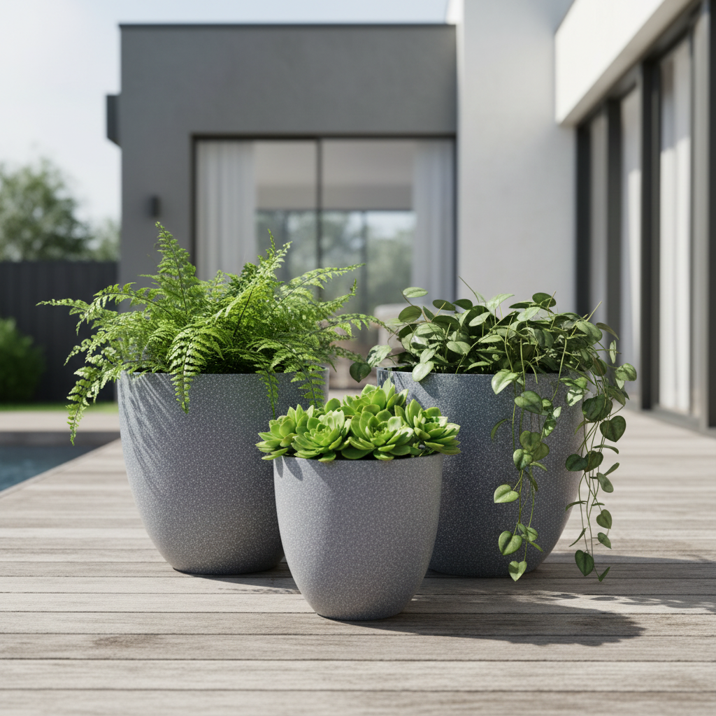 Egg Pot Trio Large