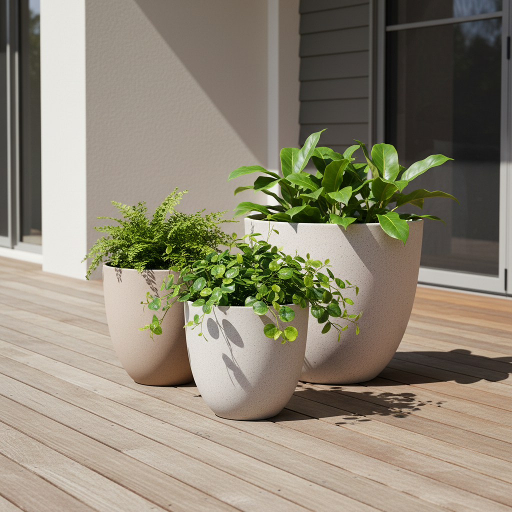 Egg Pot Trio Large