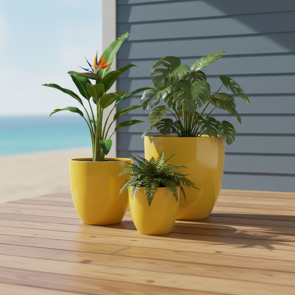 Egg Pot Trio Small